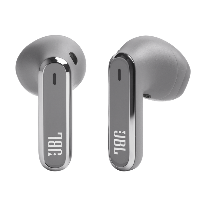 JBL Live Flex - Silver - True wireless Noise Cancelling earbuds - Front image number null
